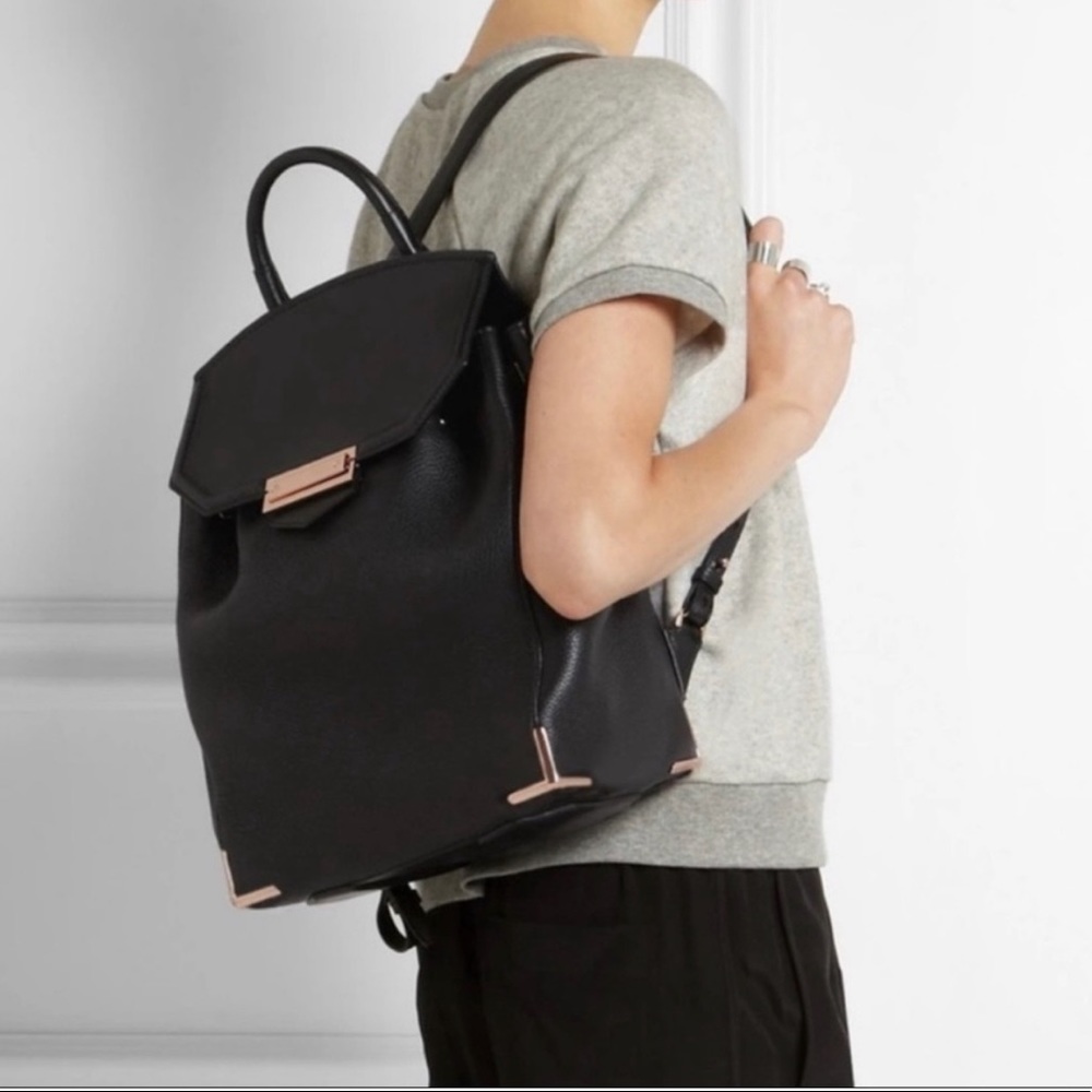Alexander Wang Prisma Skeletal Leather Backpack